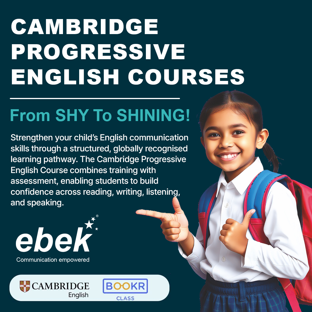 ebek English Expert Banner - Cambridge Advanced English Program